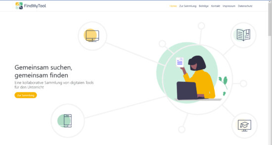 FindMyTool – Digital Tools für den Unterricht